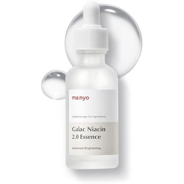 ma:nyo Galac Niacin 2.0 Essence Korean Facial Serum, Ultra Hydrating, Tone Balancing, Niancinamide, for Women and Men Korean Skin care 1.69 fl oz (50ml)