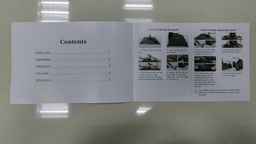 Amflip Camping Tent Automatic 3 Man Person Instant Tent Pop Up Ultralight Dome Tent 4 Seasons Waterproof & Windproof Camping Tent with Removable Outer Tarpaulin, Double Layers