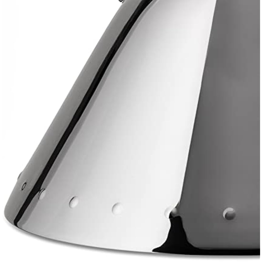 Alessi 9093 B Kettle Stainless Steel with Handle and Bird-Shaped Whistle Polyamide Black