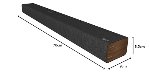 LG USC9S Bluetooth Soundbar for TV with Dolby Atmos & Wireless Subwoofer 3.1 channel
