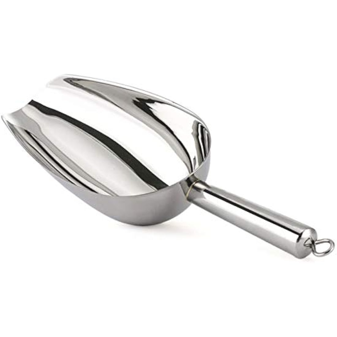 Ice Scoop, Stainless Steel Sweet Candy Food Scoop for Kitchen Bar Buffet Party Wedding, Heavy Duty & Dishwasher Safe - 5oz