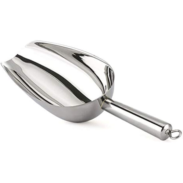 Ice Scoop, Stainless Steel Sweet Candy Food Scoop for Kitchen Bar Buffet Party Wedding, Heavy Duty & Dishwasher Safe - 5oz