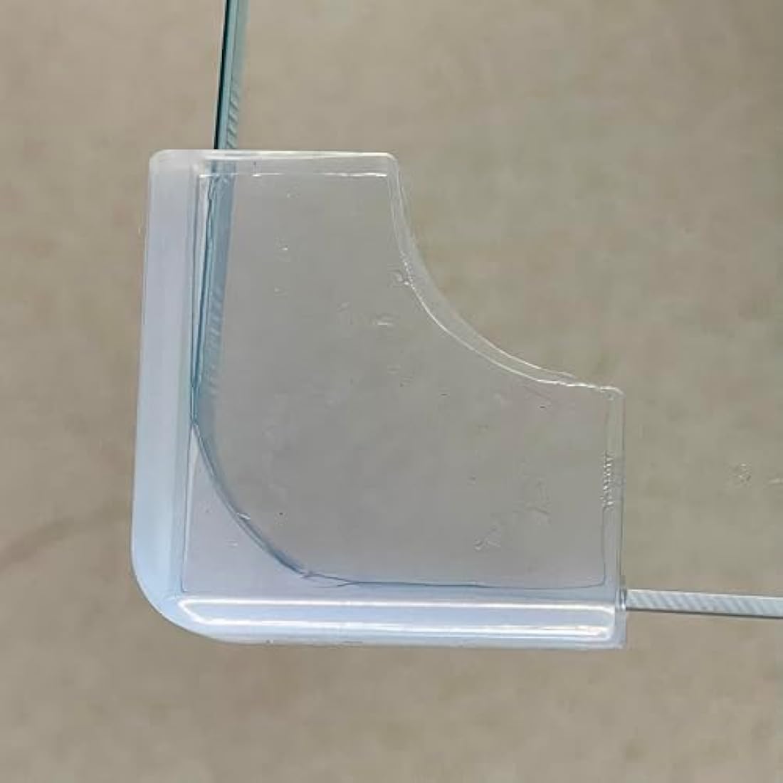 Food-Graded Silicone Corner Protector, Baby Proofing Corners Edge Guards, Pre-Tape Adhesive Soft for Kids Safety, Child Table Cabinets Furniture Bumper (Clear, 4 Count (Pack of 1))