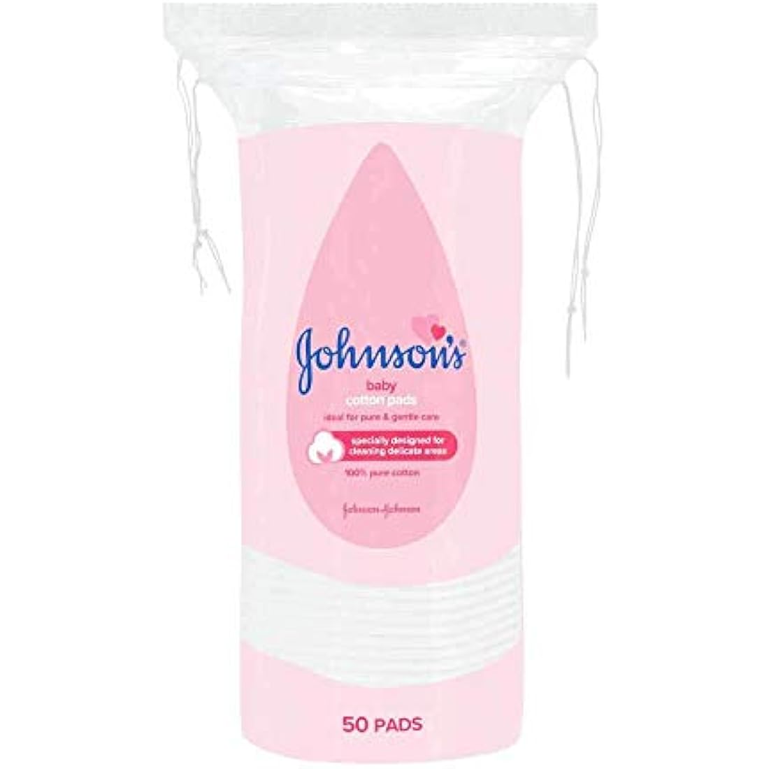 Johnson's Baby - Cotton Pads 50Pack, Pack Of 3