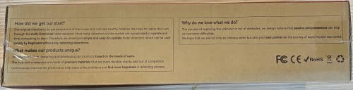DR.ÖTEK Metal Detector for Kids, Waterproof with LCD Display and Buzzer, 60-76 cm Adjustable Stem, High Sensitivity, Lightweight Gold Detector, Ages 3-10
