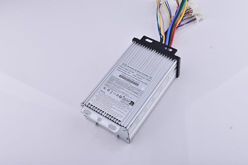 Kunray 48V 2000W Electric Go Kart Motor 4300RPM Electric Motor Kit High Speed Brushless DC Motor with 3 Speed Twist Throttle, Electric Dirt Bike Motor, for Scooter Motorcycle DIY Part (No Bracket)