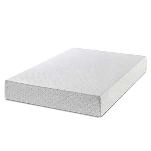 ZINUS Single Mattress - Memory Foam - 90x190cm/3x6ft - Height 13cm/5in - Medium Firmness - Orthopaedic Support with Comfort foam - Green tea Designed in UK standards