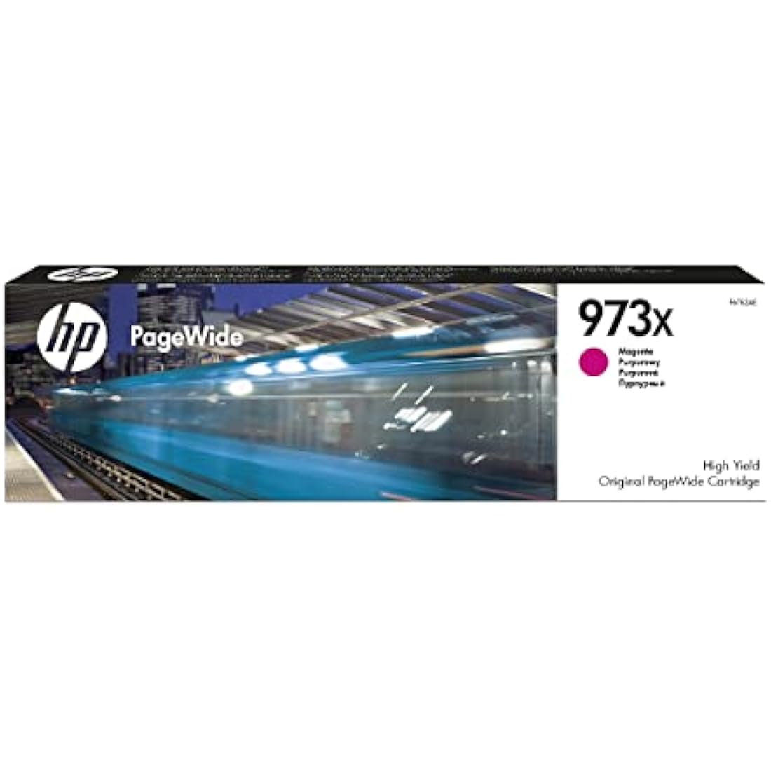 HP 973X Magenta PageWide Inkjet Cartridge High Yield F6T82AE