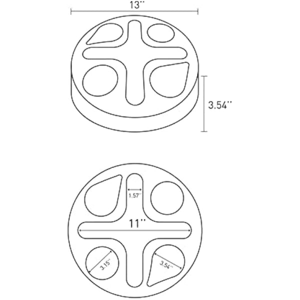 Forzaddik Couch and Bed Cup Holder Pillow, Sofa Organizer Caddy for Drinks, Remotes, Phones, Snacks (Gray)