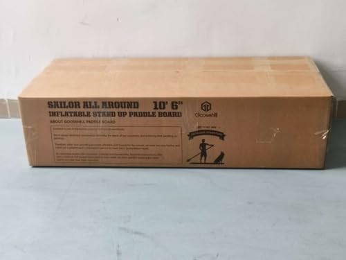 Goosehill Inflatable Stand Up Paddle Board, Premium SUP Package, 10' Long 32" Wide 6" Thick, Patterns Open for Customization