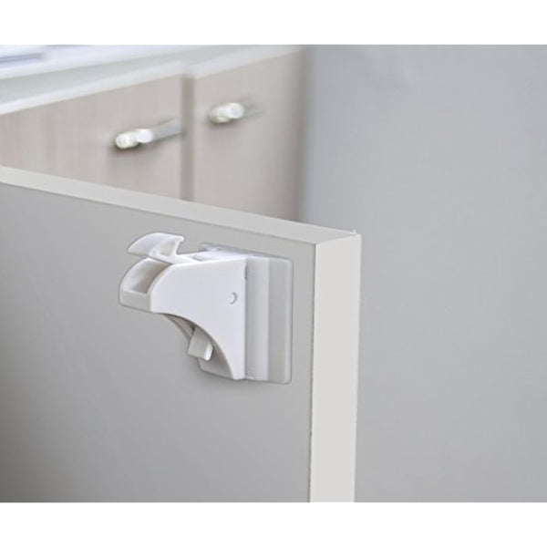 Dokon Child Safety Magnetic Cupboard Locks (10 + 2 Keys), No Tools Or Screws Needed, Baby for Cabinets and Drawers