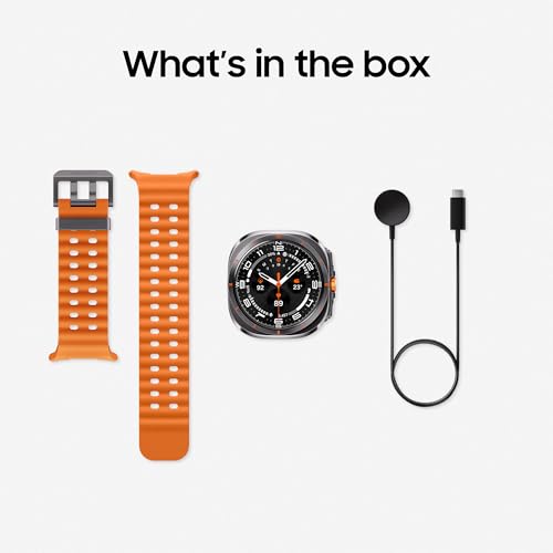 Samsung Galaxy Watch Ultra White with Galaxy AI, Smart Watch, Health Monitoring, Fitness Tracker, 47mm, LTE, 3 Year Manufacturer Extended Warranty (UK Version)