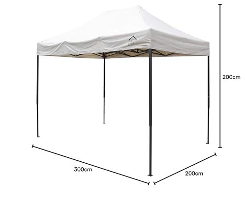 All Seasons Gazebos | 3x2m Pop Up Gazebo with 4 Side Walls & Accessory Pack | Heavy Duty, Fully Waterproof, High Grade Materials (Navy)