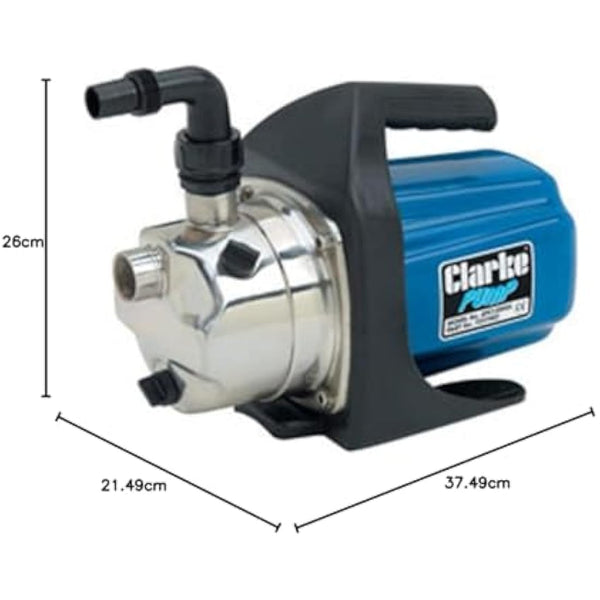 CLARKE ELECTRIC WATER PUMP 1 230V 61 LITRE/MIN by Clarke International