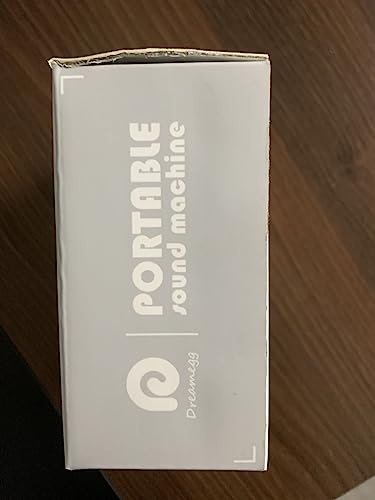 Dreamegg White Noise Machine, D11 Portable Sound Machine with Night Light for Baby Kids Adults, 21 Soothing Sounds Therapy for Sleeping Nursery Travel, USB Rechargeable Continuous or Timer Baby Gift