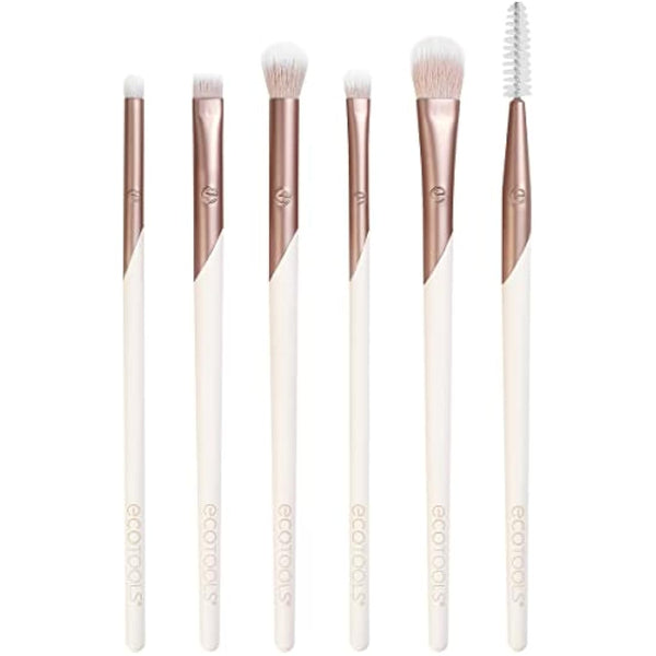 EcoTools Luxe Exquisite Eye Makeup Brush Kit, 6 Piece Set