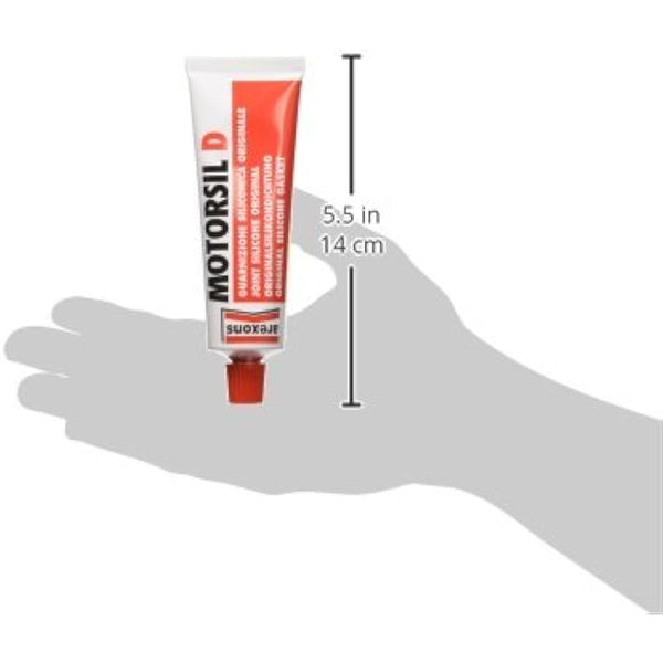 AREXONS MOTORSIL D ORGINAL RED MOTOR PASTE 60 g Silicone Gasket Gasket High Temperature Engine Sealant Putty for Engine Gaskets Resistant Vibration Absorption Easy Removal