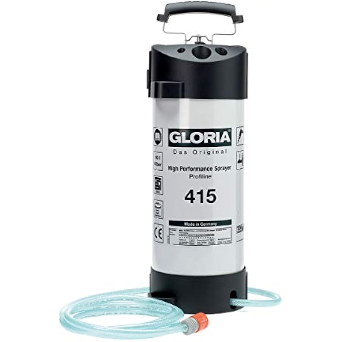 Gloria "Type 415" Water Feeding Device, White/Black, 23x22x66 cm
