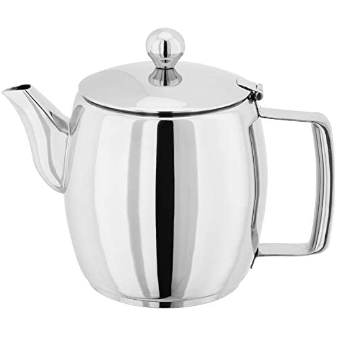 Judge Hob Top Teapot Stainless Steel, Induction Ready Stovetop Tea Kettle, Stay Cool Handle, Non-Drip Spout Large 1L
