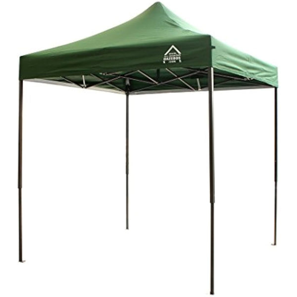 All Seasons Gazebos 2x2 Fully Waterproof Pop up Gazebo With Accessories - Green