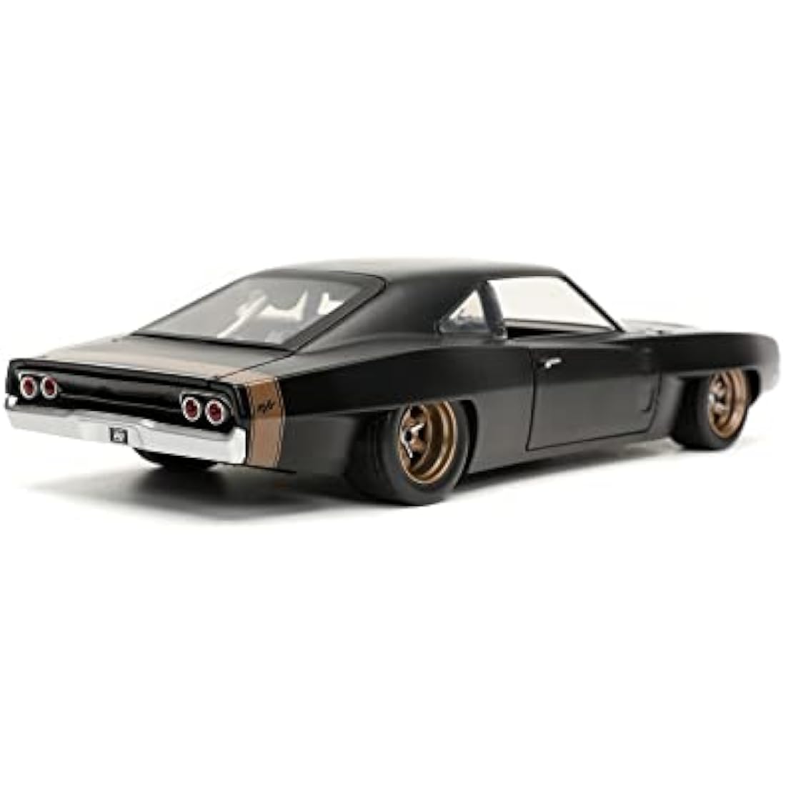 Jada Toys 253203075 Fast & Furious 1968 Dodge Charger 1:24 Die-Cast Car Known From The Movies, Muscle Car
