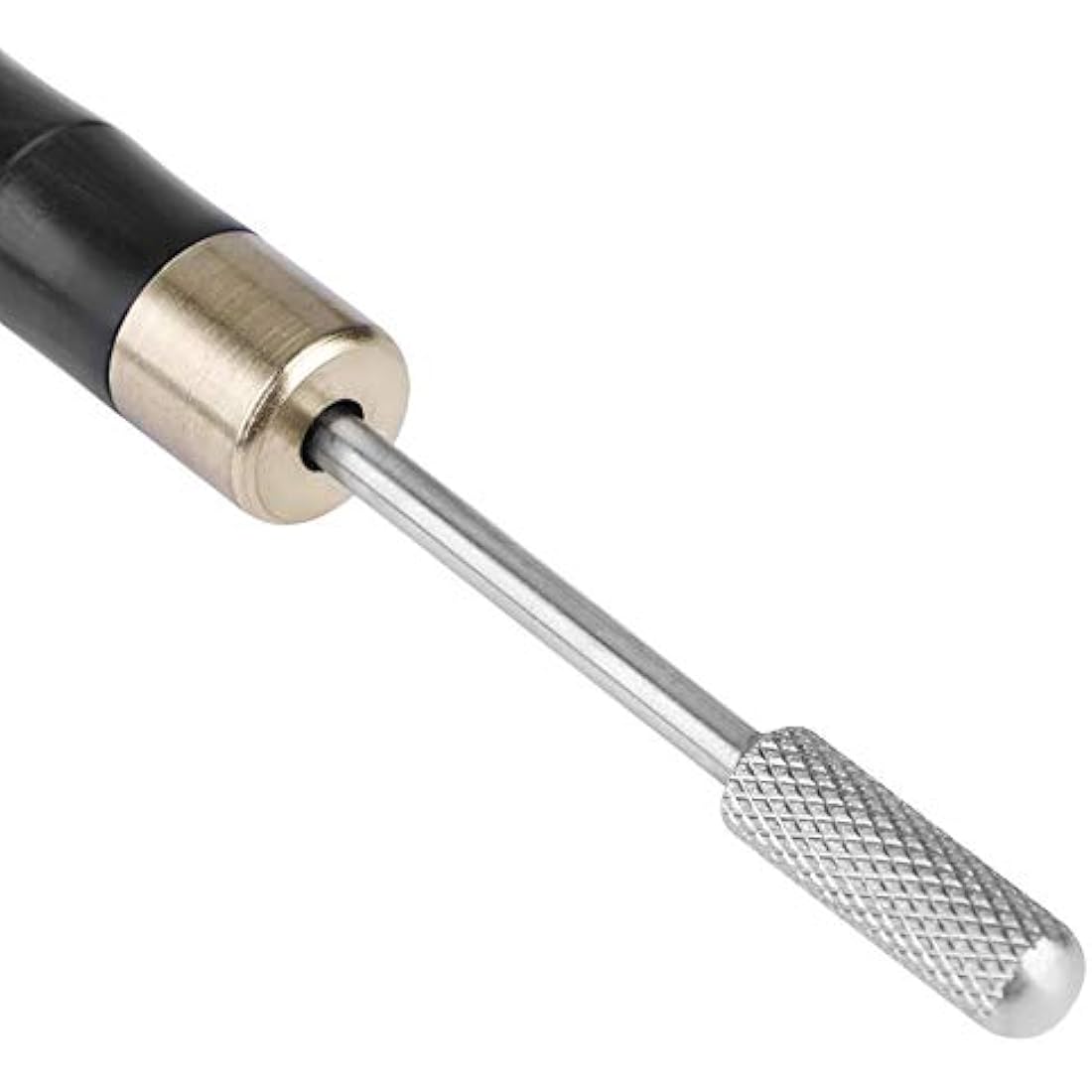 Hilitand Leather Edge Dye Pen Sandalwood Handle Stainless Steel Top Edge Dye Roller Oil Pen DIY Leather Top Edge Paint Roller Craft Oil Pen Applicator Leather Craft Tool