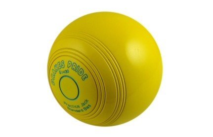 Drakes Pride Crown Green Bowls Yellow Practice Jack