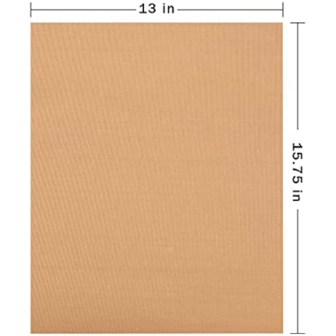 Grill Mat Set of 6 - BBQ Grill Mats Nonstick Reusable - Heavy Duty 1.5 oz/Sheet Baking Mats, Works on Electric Grill, Gas, Charcoal, Oven - 15.75 x 13 Inch, Copper