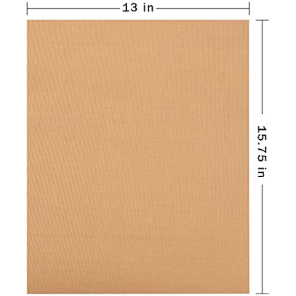 Grill Mat Set of 6 - BBQ Grill Mats Nonstick Reusable - Heavy Duty 1.5 oz/Sheet Baking Mats, Works on Electric Grill, Gas, Charcoal, Oven - 15.75 x 13 Inch, Copper