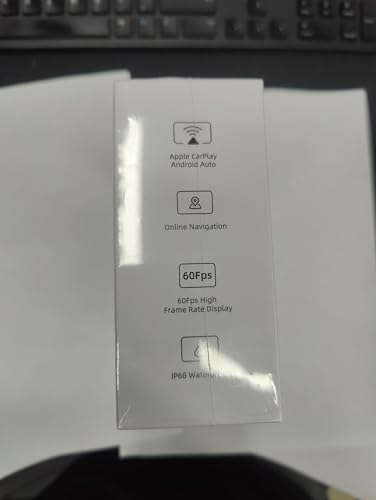 AIO-5 Lite Motorcycle Carplay Android Auto GPS Navigation System, BSD, STARVIS HDR 5" LCD, 60FPS,5G Wi-Fi BT, IP67 Waterproof, Support Siri Google Assistant, 24H Parking Mode, Dedicated App