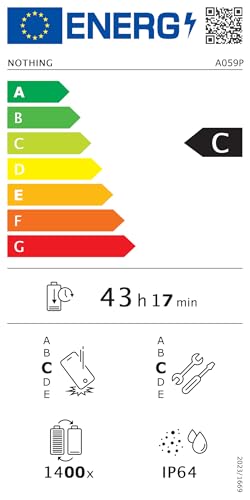 Nothing Phone (3a) 128 GB - mobile phone with 32 MP front camera, 30x ultra zoom - White + Nothing Ear (a) White