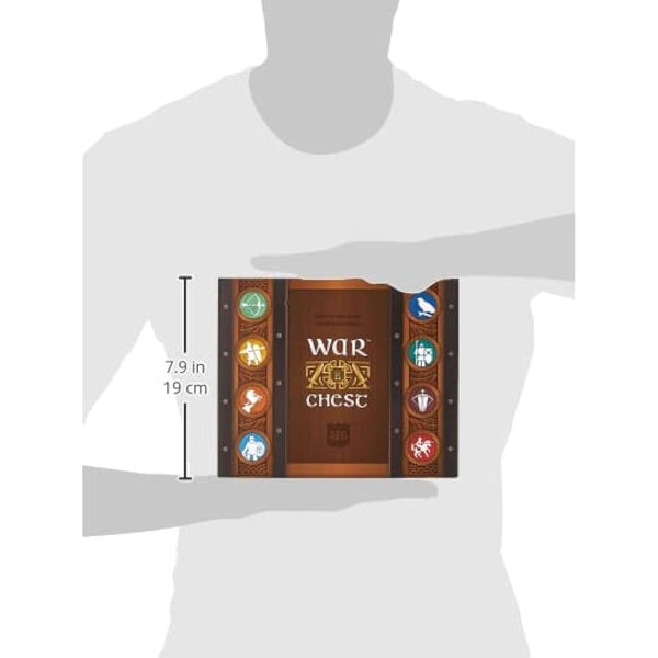 Alderac Entertainment Group | War Chest Tile Placement Game in English for age 14+ | Strategic and Battle game for 2-4 Players | Use Armies and Place all the Control Markers