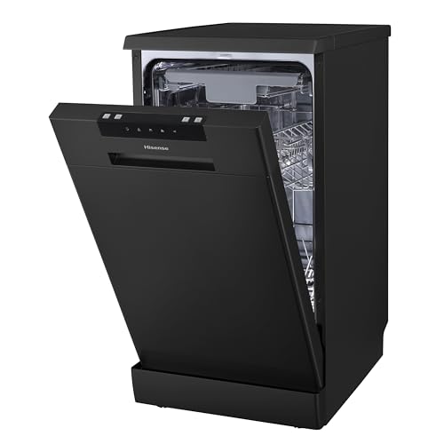 Hisense HS622E90WUK Freestanding Standard Dishwasher 85cm High - E Rated, White, 24 x 23 x 33 inches (L x W x H) [Energy Class E]