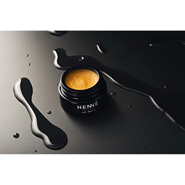 Henné Organics Lip Mask - Natural Organic Moisturizer Treatment for Plump Lips