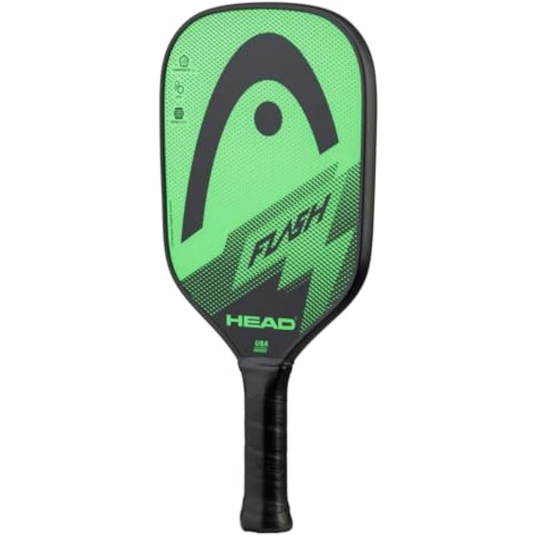 Head Flash Pickleball Pack - 2 Approved Paddles, 2 Outdoor Balls, Carry Sack