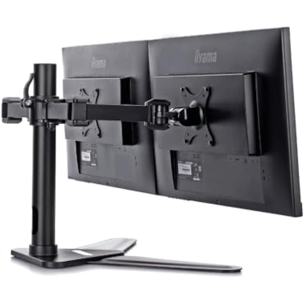 iiyama DS1002D-B1 Dual Screen Desktop Stand - Black