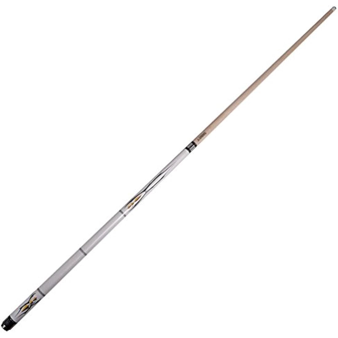 CUESOUL 58 Inches 19oz Joint Pool Cue Stick Billiards Premium Canadian Maple Pool Cue, Multi-layered Tip, 11.5/12.75mm Billiards Pool Cue Set Accessories
