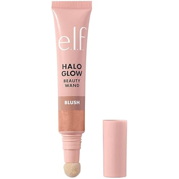 e.l.f. Halo Glow Blush Beauty Wand, Liquid Blush Wand For Radiant, Flushed Cheeks, Infused With Squalane, Vegan & Cruelty-free, Candlelit