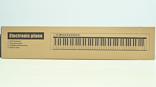 OYAYO 88 Key Digital Piano Full Size Semi-Weighted Keys, Complete Bundle Includes Double X Stand, Travel Bag, Touch Sensitivity Portable Keyboard for Beginners and Musicians on the Road