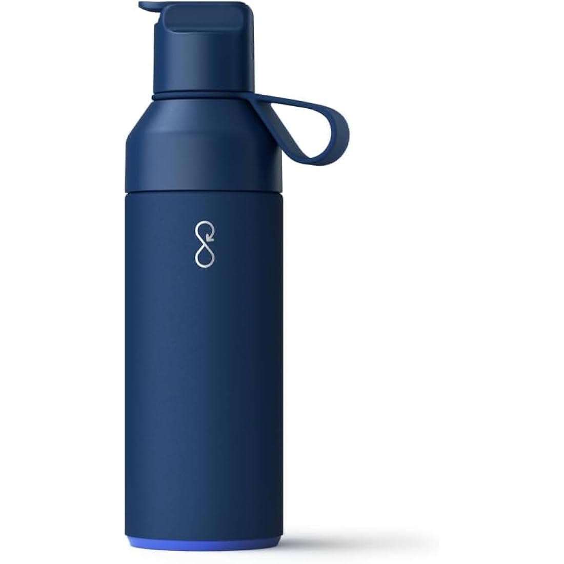 Ocean Bottle - Go Recycled Stainless Steel Water Bottle - Environmentally Friendly & Reusable - Sea Blue - 500ml