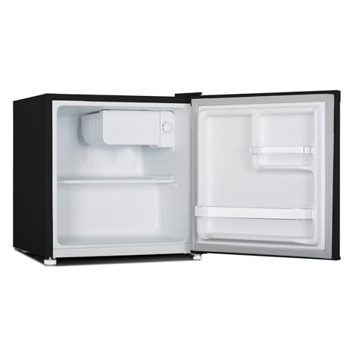 CHiQ FBM157L4EU, Fridge Freezer, 157L, 70/30, 12-Year Compressor Service, Low Frost, E, 39 dB, 48cm Wide 144cm Tall, Black