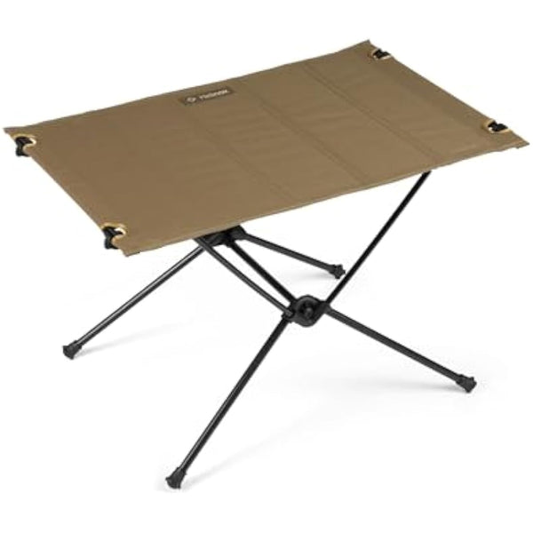 Helinox Table One Hardtop - Weather resistant, Lightweight and Collapsable Portable Outdoor Camping Table - Supports up to 50 kg in weight (Coyote Tan)