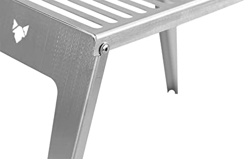 FENNEK Folding Prost | Very Compact | For Grilling Over Hobos, Camping Stoves, Fire Pits and Much More | Made In Germany