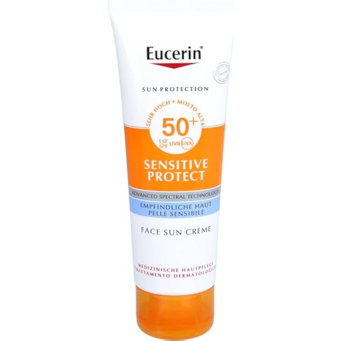 Eucerin Sensitive Protect Face Sun Creme LSF 50+, 50 ml Cream