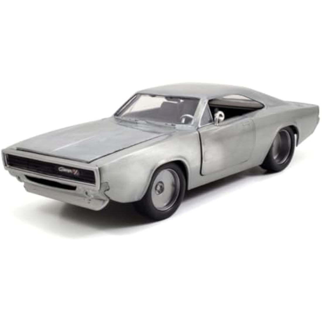 Jada 253203047 The Fast And The Furious 1:24 7 1968 Dodge Charger R/T-JA97336, metallic