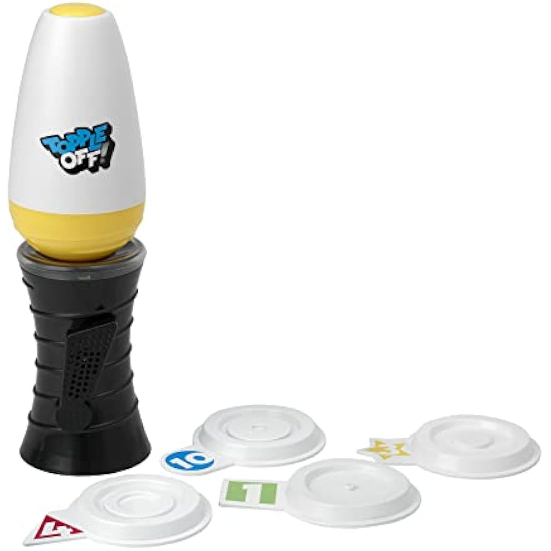 Ideal | Topple Off: The electronic, balancing, reaction game! | Family Games | For 1+ Players | Ages 8+