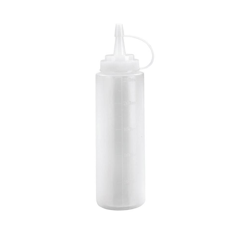 Ibili Squeeze Bottle 125 ml of Plastic, White