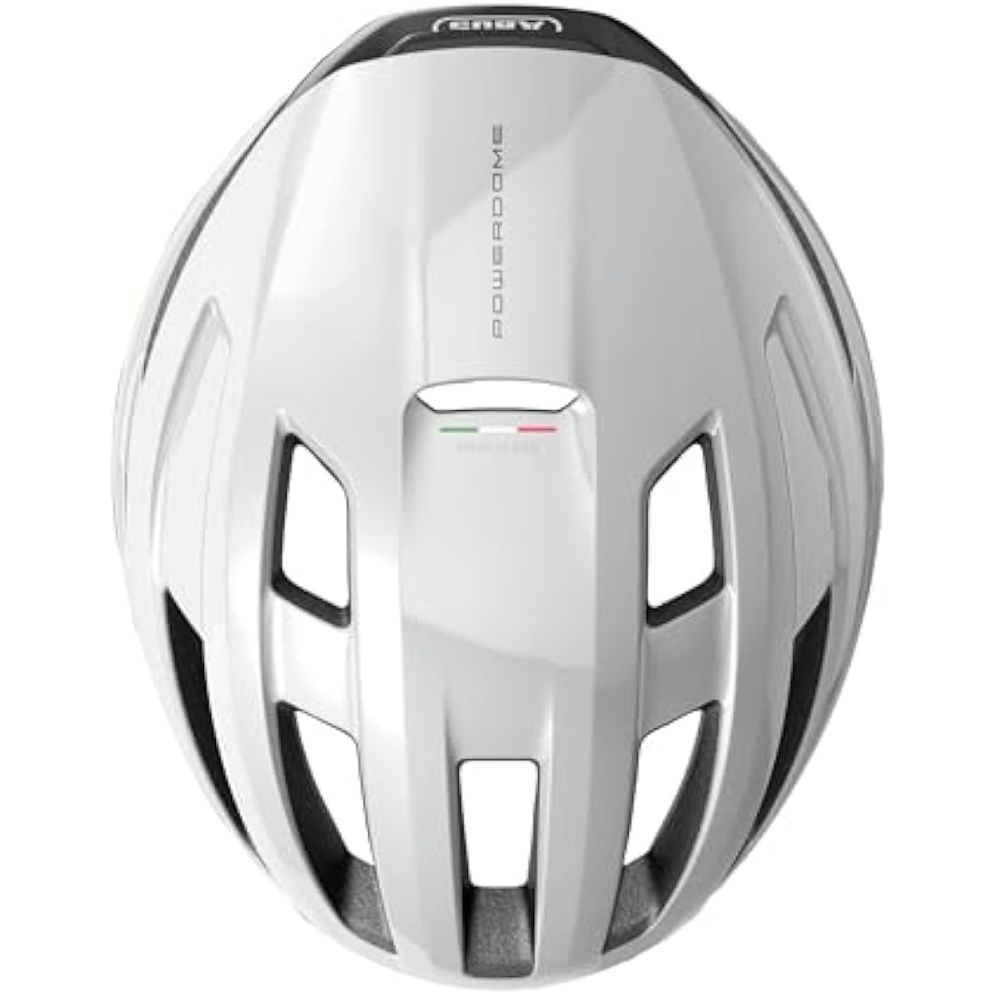 ABUS PowerDome road bike helmet - lightweight bike helmet with clever ventilation system and aerodynamic profile - Made in Italy - for men and women