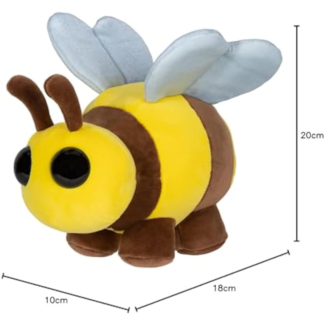 Adopt Me! 8-Inch Collector Plush - Bee - Soft and Cuddly - Directly from the #1 Game, Toys for Kids
