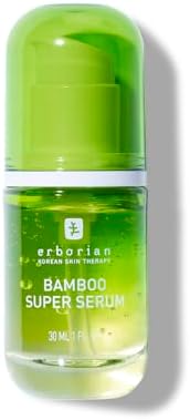 Erborian - Ginseng, Yuza, Red Pepper, Bamboo Super Serum - Facial Care, Hyaluronic Acid, Energizes, Radiance, Replumps, Vitamin C - Long Lasting Intense Hydration - 30 ml